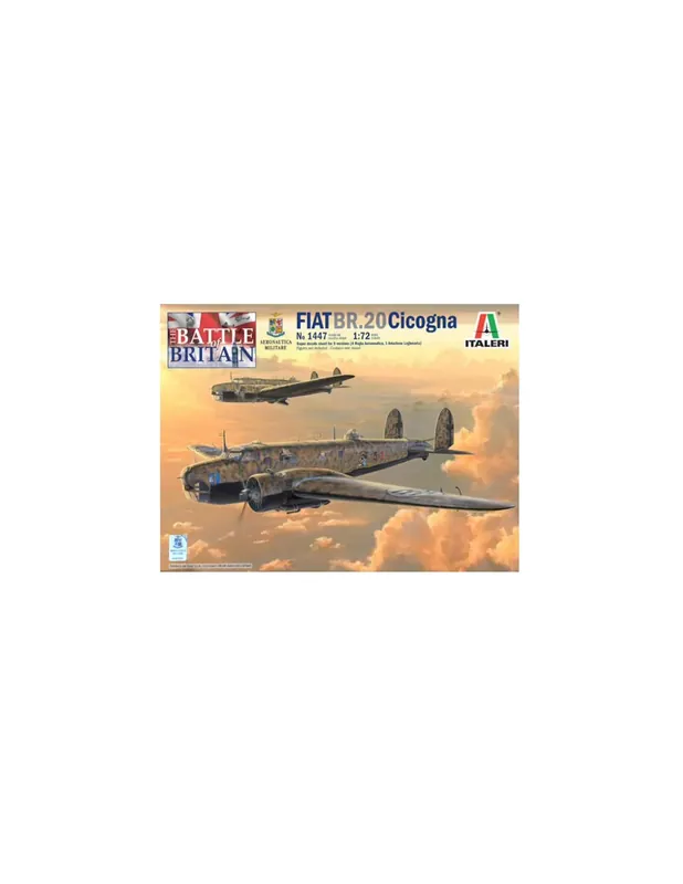 Preferatul clienților Italeri 1447 FIAT BR.20 Cicogna