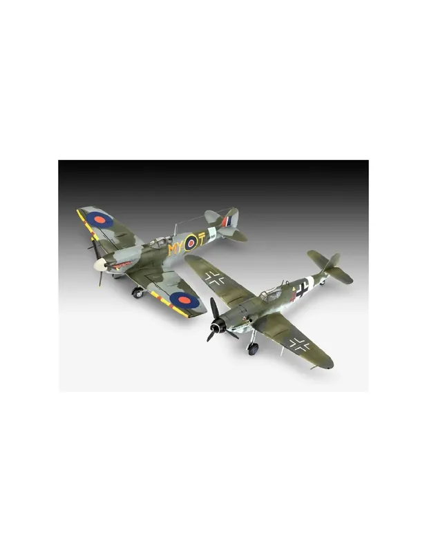 Revell 03710 Combat Set Bf109 G-10 And Spitfire Mk.V Nu rata