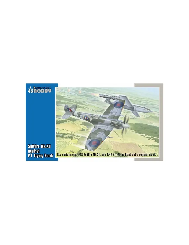 Preferatul clienților Special Hobby 48192 Spitfire Mk.XII Against V-1 Flying Bomb