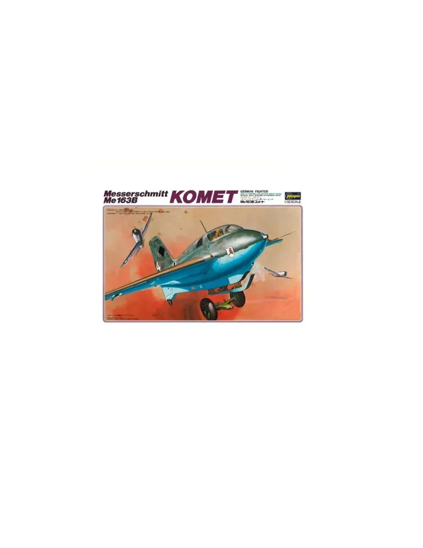 Hasegawa 08504 Messerschmitt Me163B KOMET Plată securizată