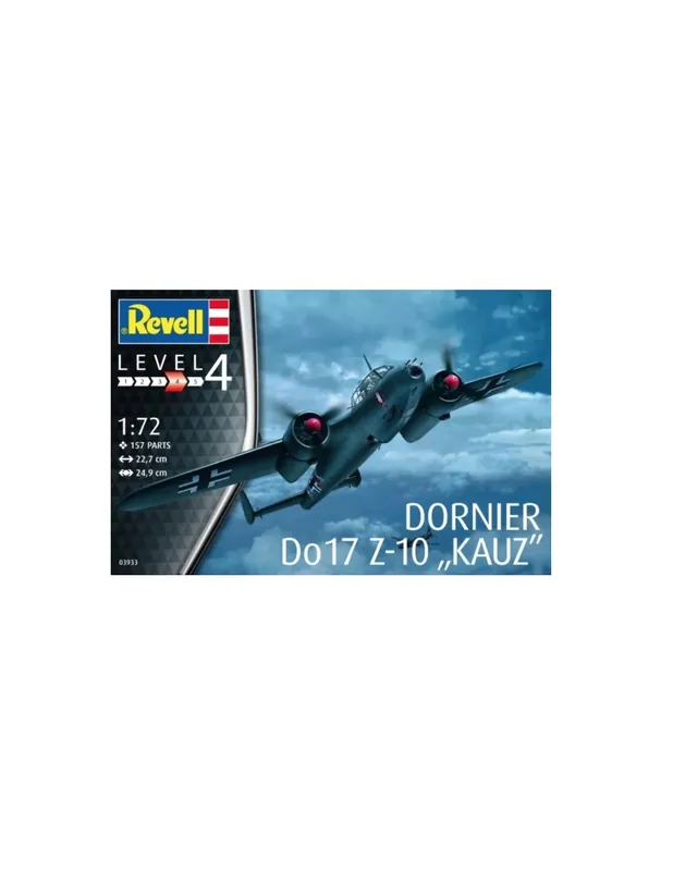 Calitate înaltă Revell 03933 Dornier Do-17Z-10 Kauz