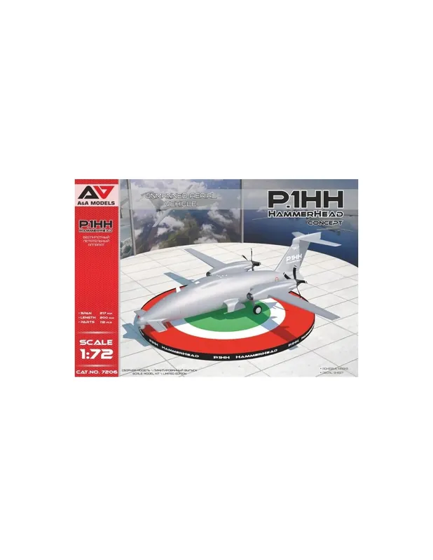 A&A Models 7206 P1.HH Hammerhead (Concept) UAV Doar azi