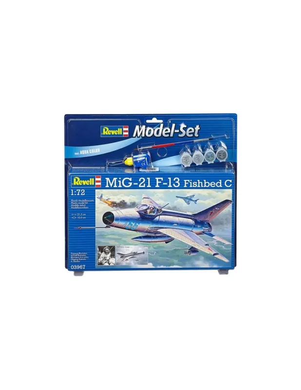 Doar azi Revell 63967 Model Set Mig -21 F-13 Fishbed C