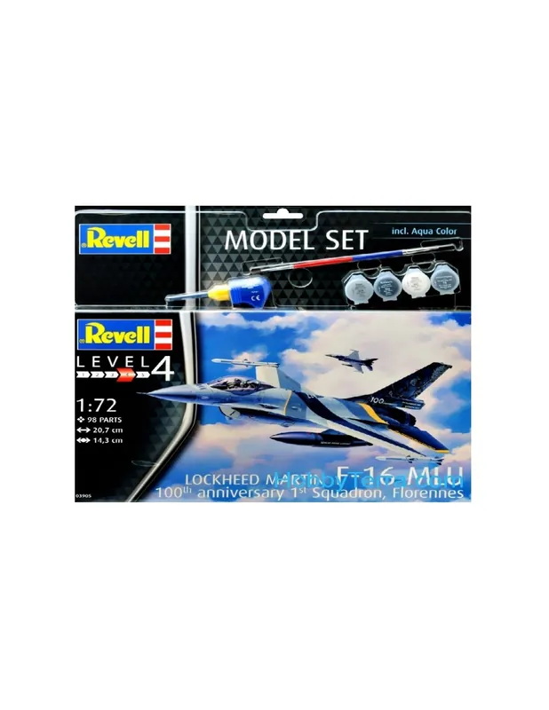 Revell 63905 Model Set F-16Mlu 100th Anniversary Reducere extra