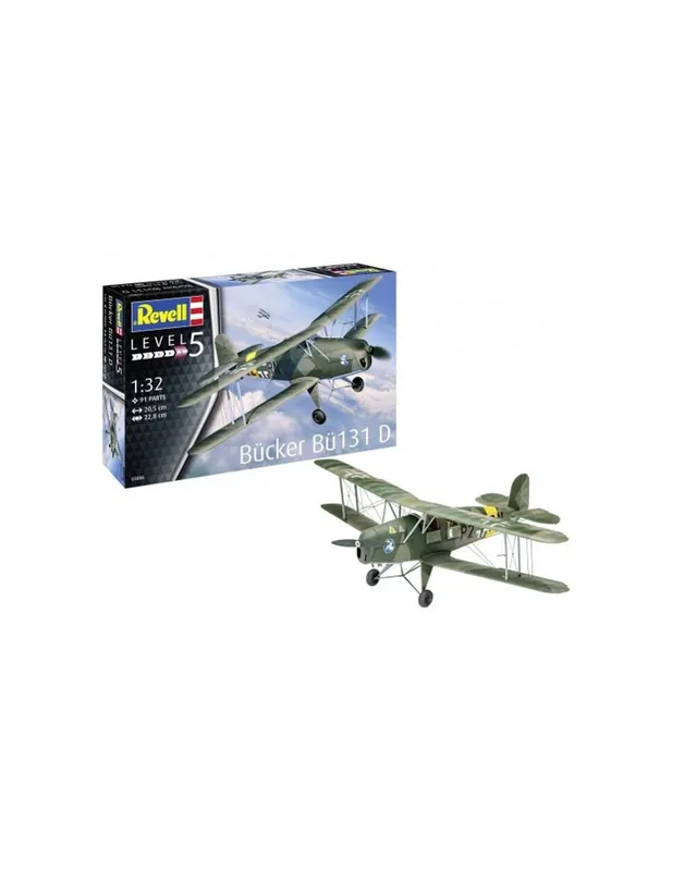 Ultima șansă Revell 3886 Bucker Bu-131 Jungmann