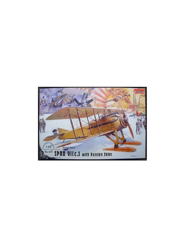 Roden 617 Spad VII c.1 with Russian skies Premium