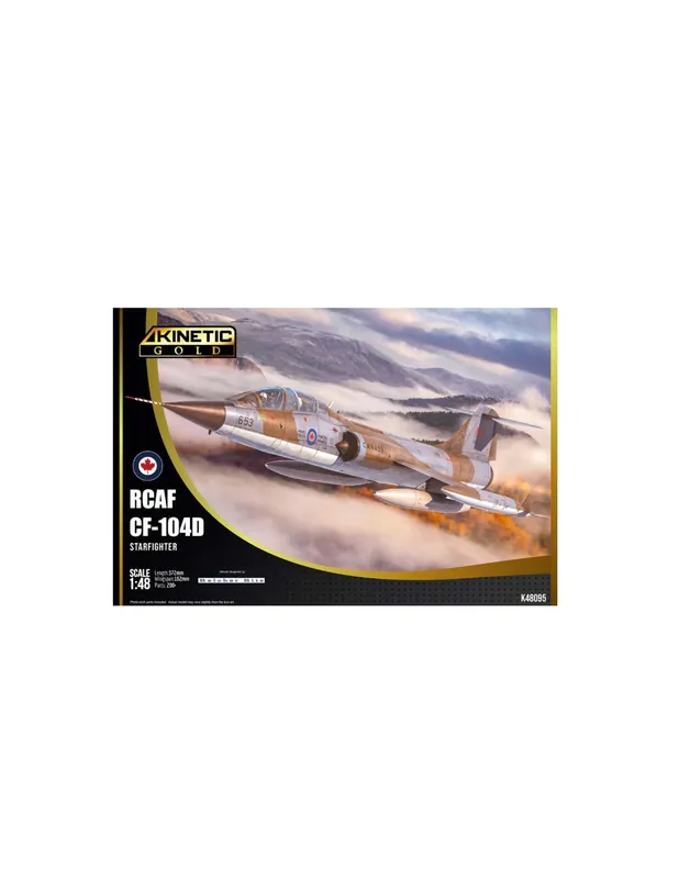 Kinetic 48095 CF-104D RCAF Starfighter Livrare rapidă