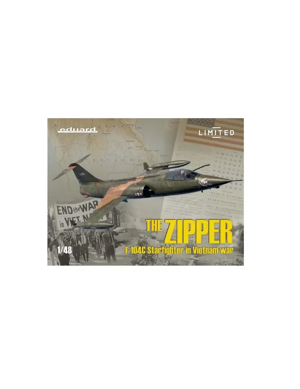 Bestseller Eduard 11169 The Zipper F-104C Starfighter in Vietnam War