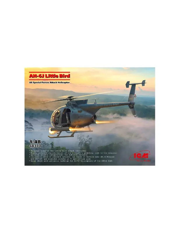 Popular ICM 48370 AH-6J