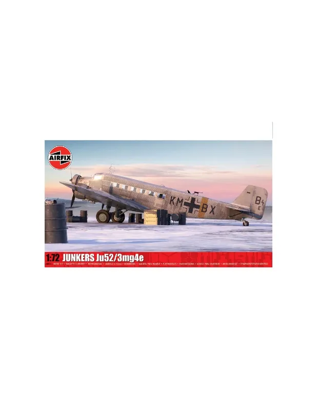 Airfix A08022 Junkers Ju52/3mg4e Retur ușor