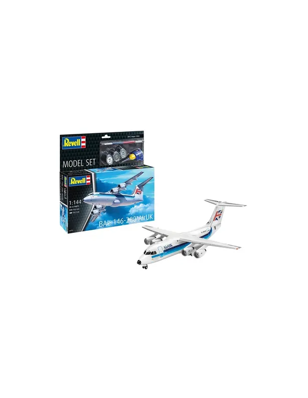 Revell 63791 Model Set BAe 146-200 AirUK Premium