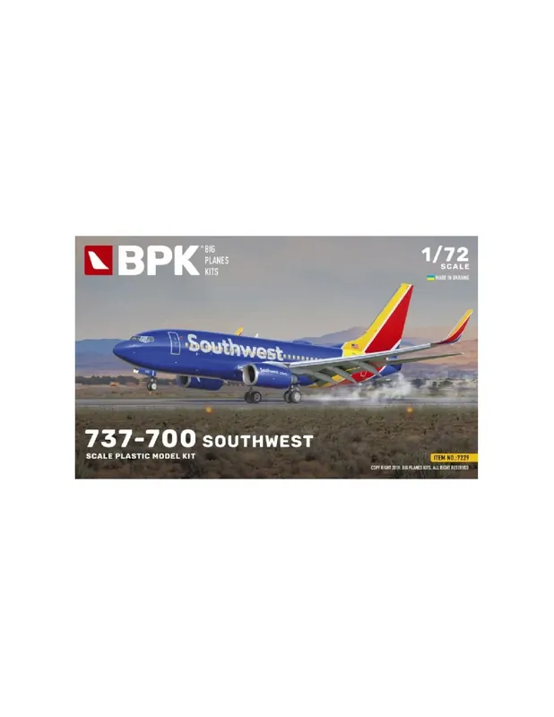 Ofertă limitată BPK 7229 Boeing 737-700 Southwest