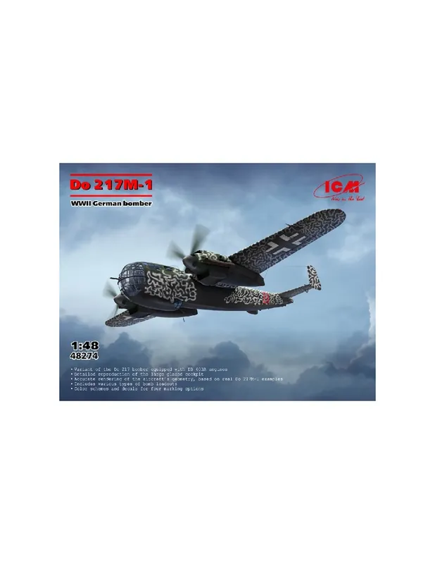 ICM 48274 Do 217 M-1 WW II German Bomber Cel mai bun preț