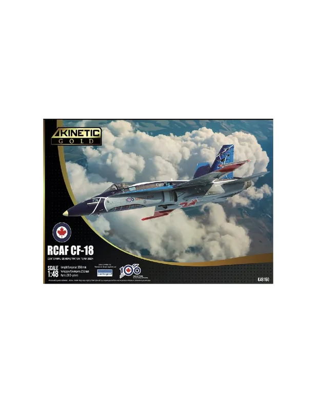 Doar azi Kinetic 48150 CF-188A RCAF Centennial Demo Team