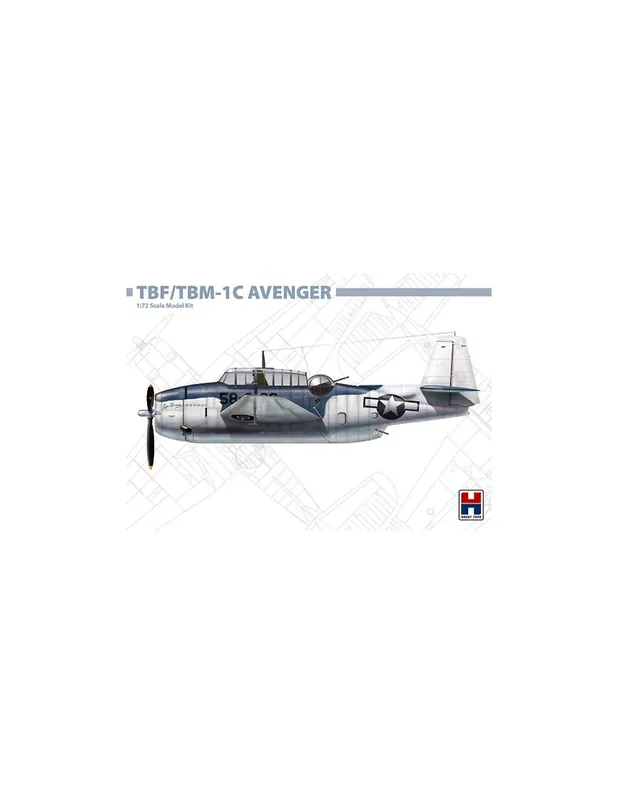 Reducere de preț Hobby 2000 72009 TBF/TBM-1C Avenger