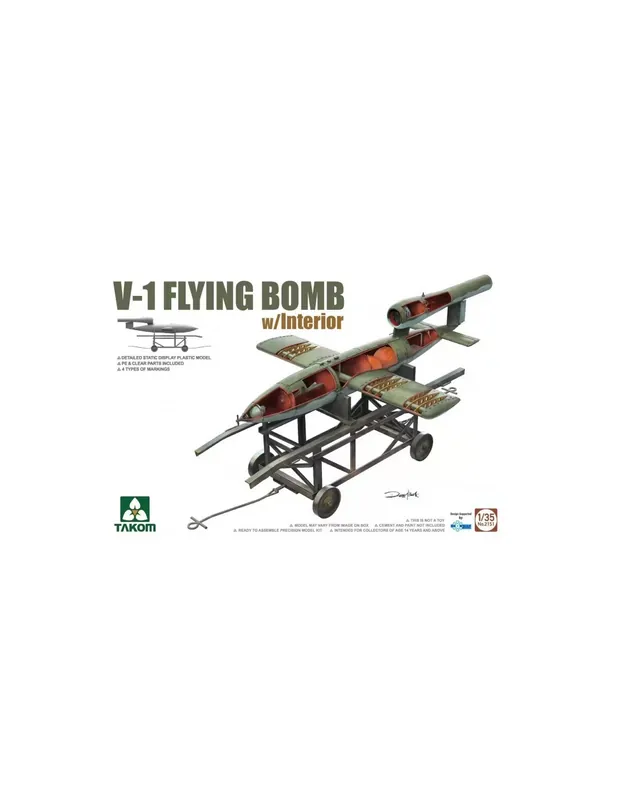 Takom 2151 V-1 Flying Bomb with Interior Reducere specială