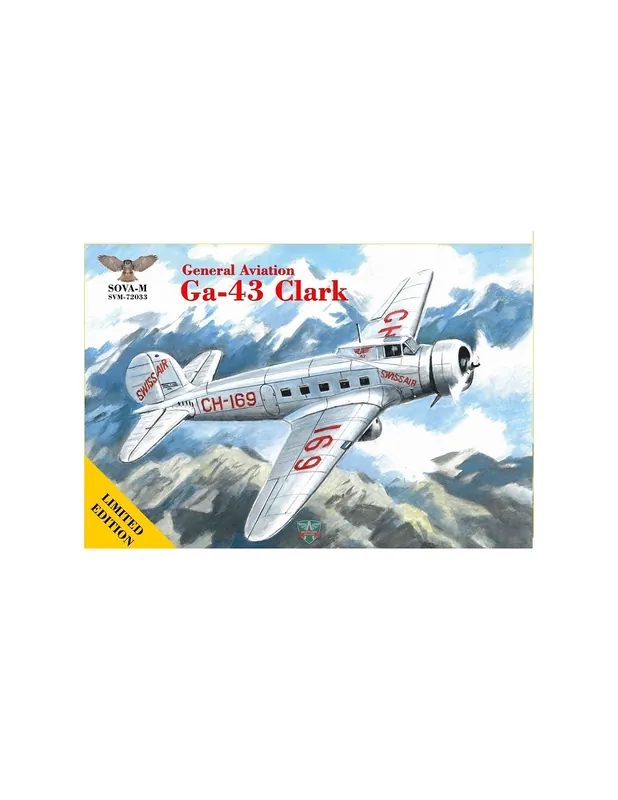 Sova-M 72033 Ga-43 Clark Swiss Air Reduceri
