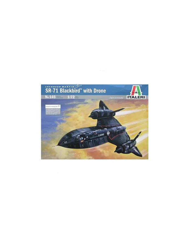 Ofertă de sezon Italeri 0145 Lockheed SR-71 Blackbird with Drone