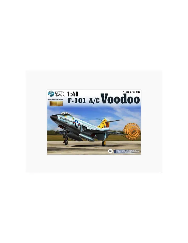 Expediere rapidă Kitty Hawk 80115 F-101 A/C Voodoo