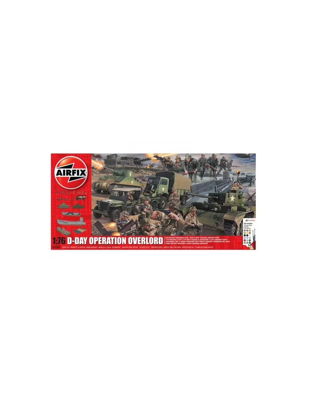 Super ofertă Airfix A50162A D-Day Operation Overlord 75th Anniversary Set