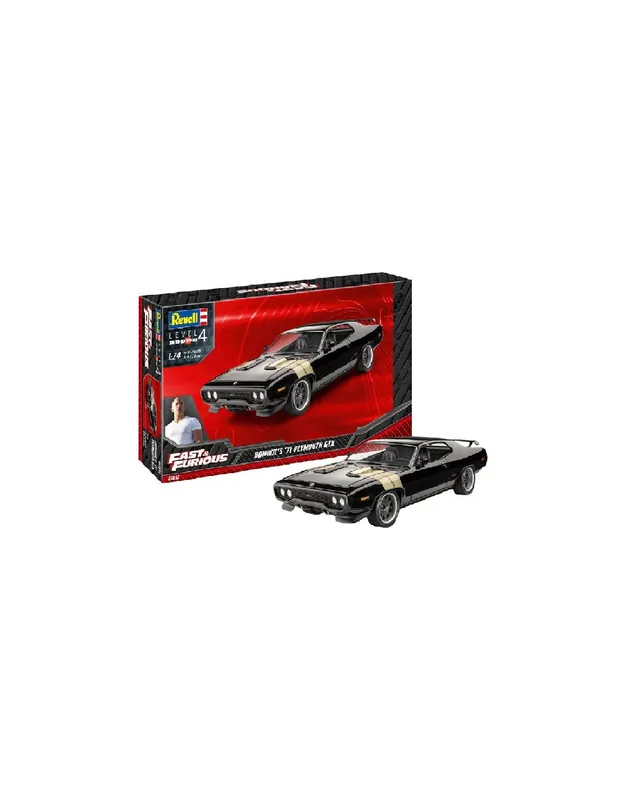 Preferatul clienților Revell 07692 Fast Furious - Dominic s 1971 Plymouth GTX