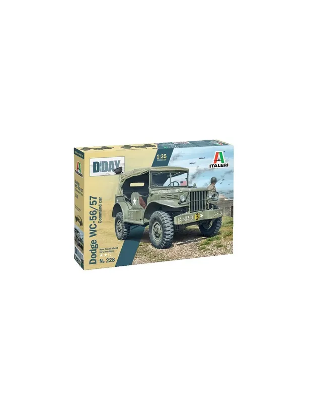 Italeri 0228 Dodge WC-56/57 Command Car Reduceri