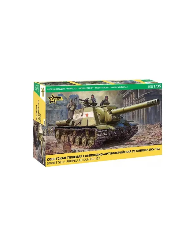 Ieftin Zvezda 3721 ISU-152 Soviet self-propelled gun