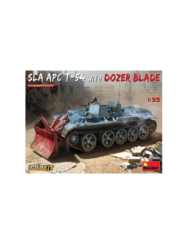 MiniArt 37028 SLA Heavy APC SLA APC T-54 w/Dozer Blade Interior Kit Premium