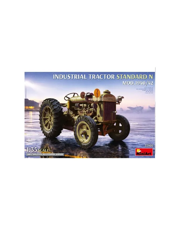 MiniArt 35466 Industrial Tractor Standard N Mod. 1940/42 Plată securizată