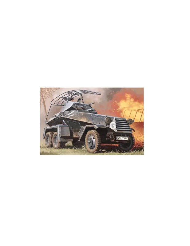 Italeri 6433 Sd.Kfz.232 6-Rad Expediere rapidă