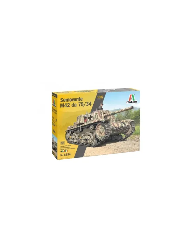 Reducere extra Italeri 6584 Semovente M42 da 75/34