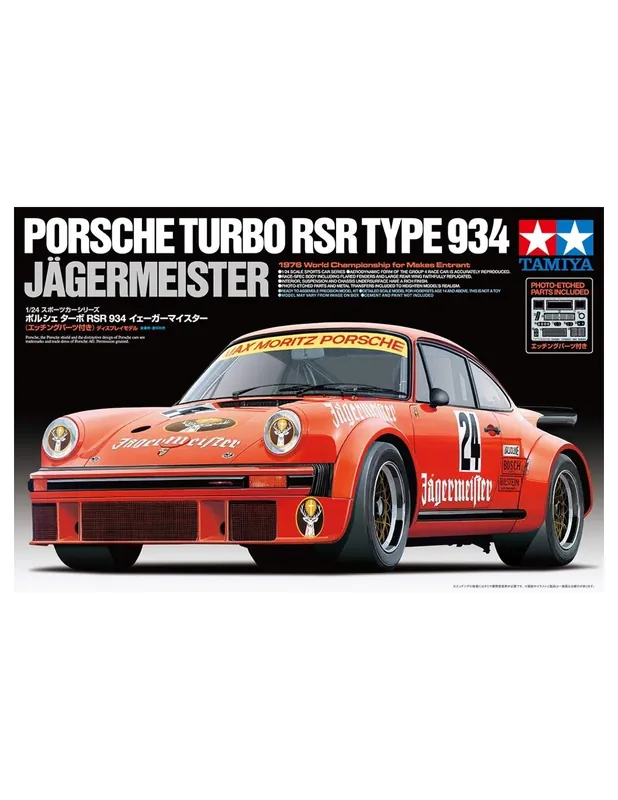 Tamiya 24328 Porsche 934 Jaeger. Lichidare de stoc