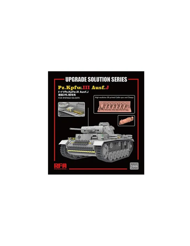 Preț mic Rye Field Model 2005 The Upgrade solution for 5070 Panzer III Ausf.J