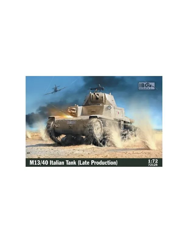 Doar azi IBG Models 72125 Carro Armato M13/40