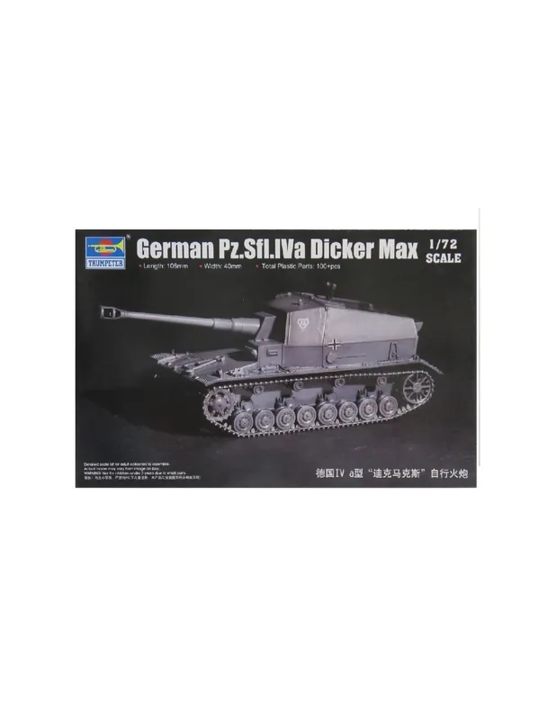 Mai ieftin Trumpeter 07108 German Pz.Sfl. IVa Dicker Max