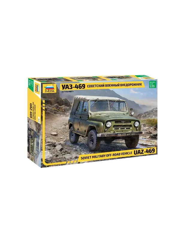 Zvezda 3629 Soviet military SUV UAZ-469 Cel mai bun preț
