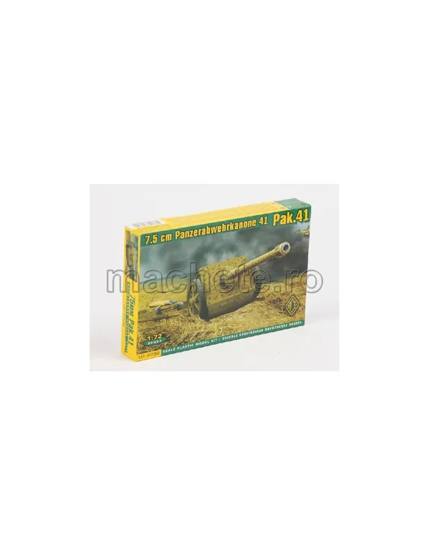 Ace 72280 7.5cm Panzerabwehrkanone 41 Pak.41 Calitate înaltă