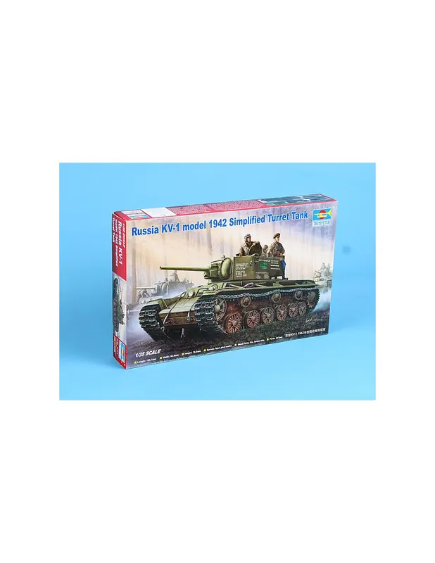 Trumpeter 00358 Russian KV-1 1942 Simplified Turret Tank Preț mic