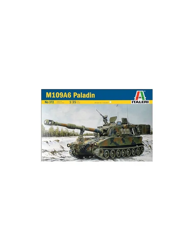 Italeri 0372 M109A6 Paladin Livrare rapidă