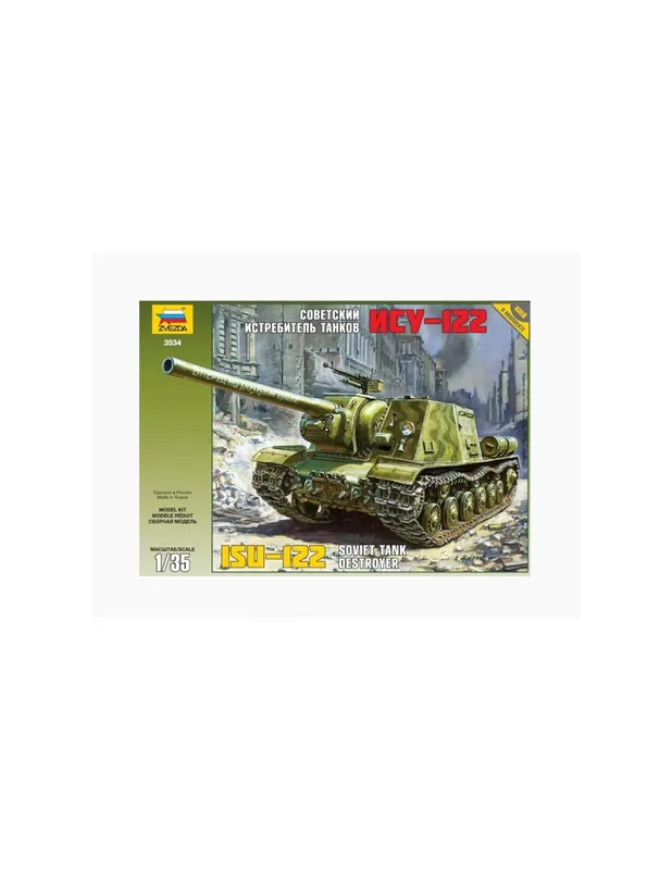 Zvezda 3534 ISU-122 Soviet Tank Destroyer Vezi acum