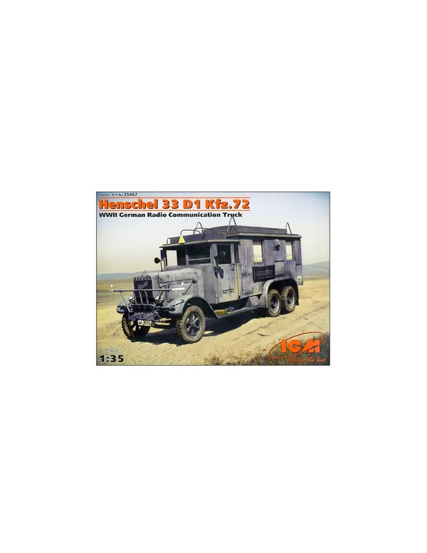 Reduceri ICM 35467 Henschel 33 D1 Kfz.72