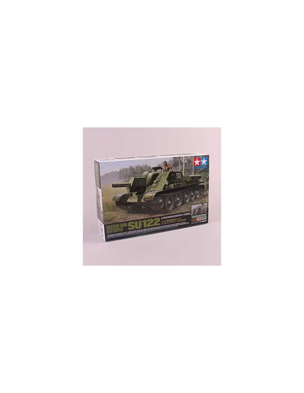 Comandă acum Tamiya 25111 Russian Tank Destroyer SU 122 with Crew