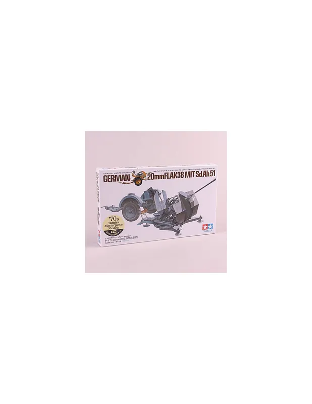 Chilipir Tamiya 35102 German 20mm Flak 38 Mit Sd Ah 51