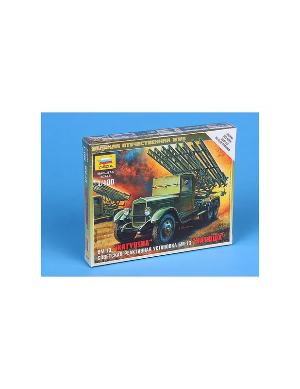 Zvezda 6128 BM-13 Katyusha Soviet Rocket Launcher Bestseller
