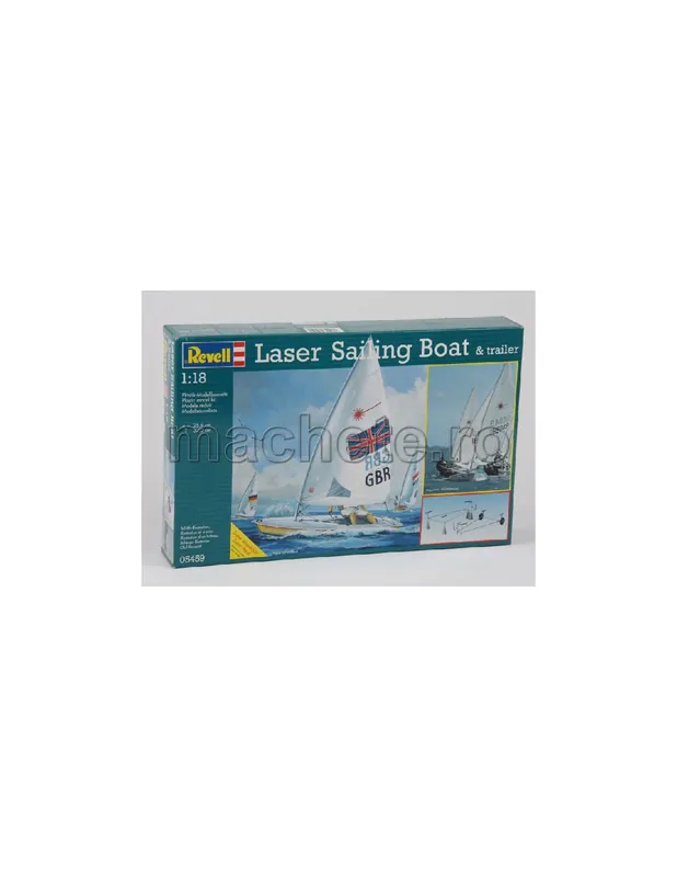 Revell 5459 Laser Sailing Boat & Traile Noutate