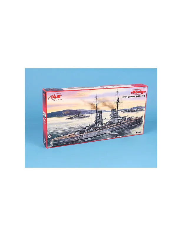 Reducere ICM S.001 Konig WWI German Battleship