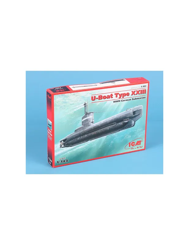 ICM S.004 U-Boot type XXIII WWII German submarine Plată securizată