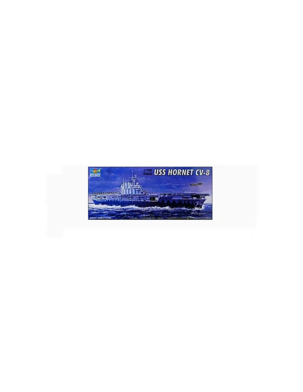 Plată securizată Trumpeter 5727 USS Hornet CV-8