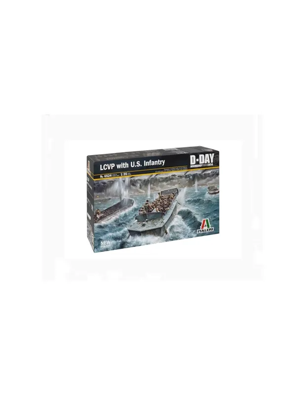 Italeri 6524 LCVP with U.S. Infantry Chilipir