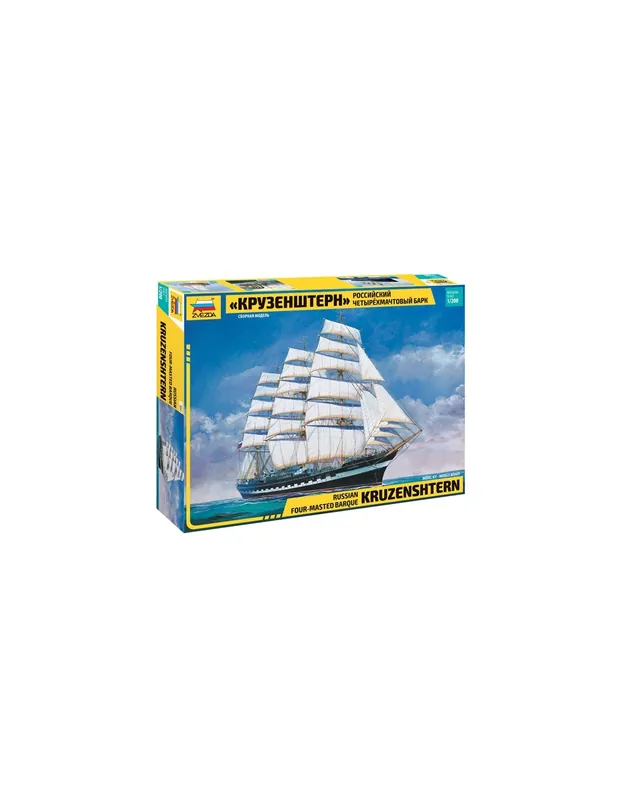 Zvezda 9045 Kruzenshtern Russian Four-Masted Barque Reducere de preț